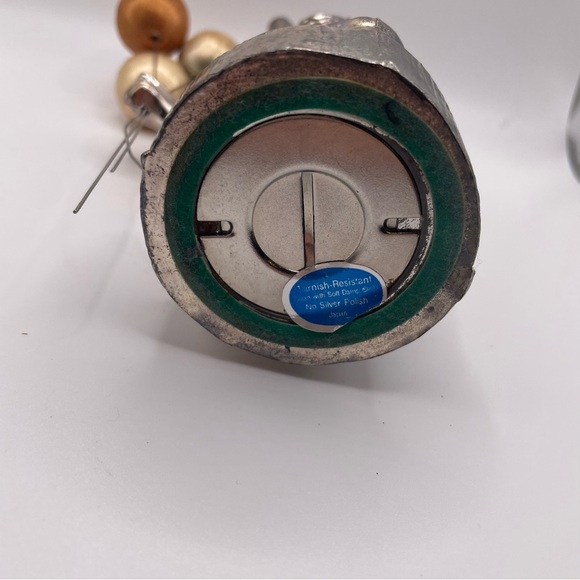 Vintage silver-plated Leonard the Clown bank. Pre-owned. 3 silk covered balloon - Picture 7 of 9